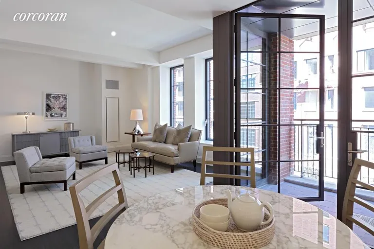 New York City Real Estate | View 145 West 11th Street, 3 | Family Room & Outdoor Space | View 4