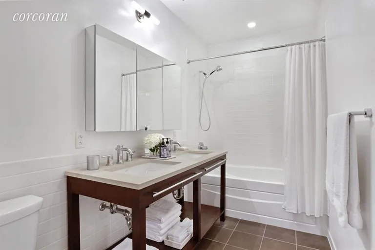 New York City Real Estate | View 365 Bridge Street, 5K | Bathroom | View 6