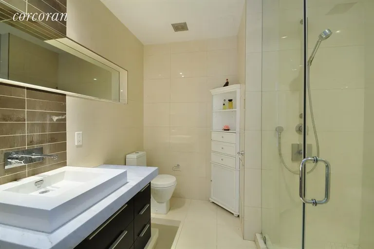 New York City Real Estate | View 161 North 4th Street, 4A | Spacious master bathroom | View 7