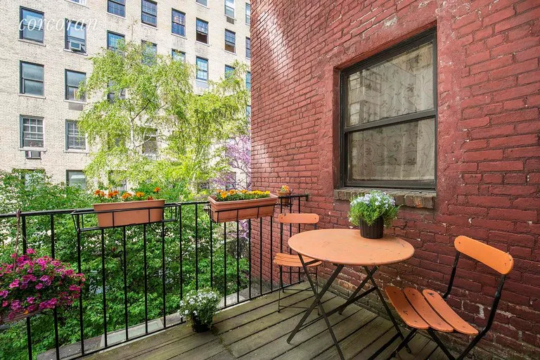 New York City Real Estate | View 157 West 78th Street, 4-5N | Terrace | View 2