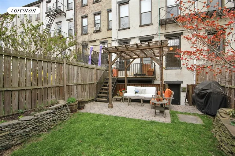 New York City Real Estate | View 182 Saint Marks Avenue, 1 | Back Yard | View 7