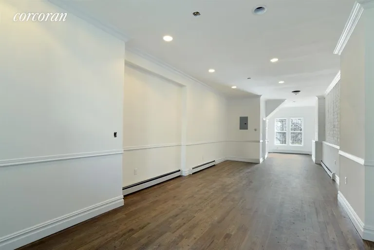 New York City Real Estate | View 36 Rochester Avenue | Living Room / Dining Room | View 2