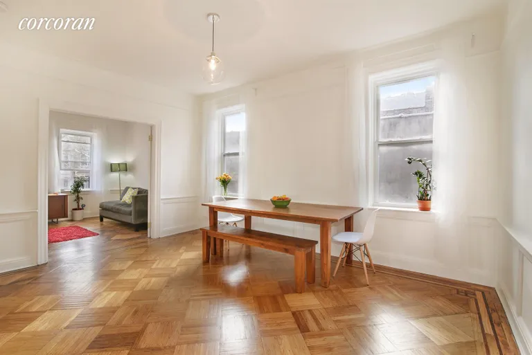 New York City Real Estate | View 1213 Union Street, B | Dining Room | View 9