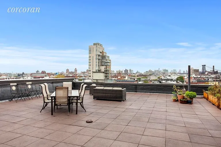New York City Real Estate | View 72 Berry Street, 3E | Resident's Roof Terrace | View 7