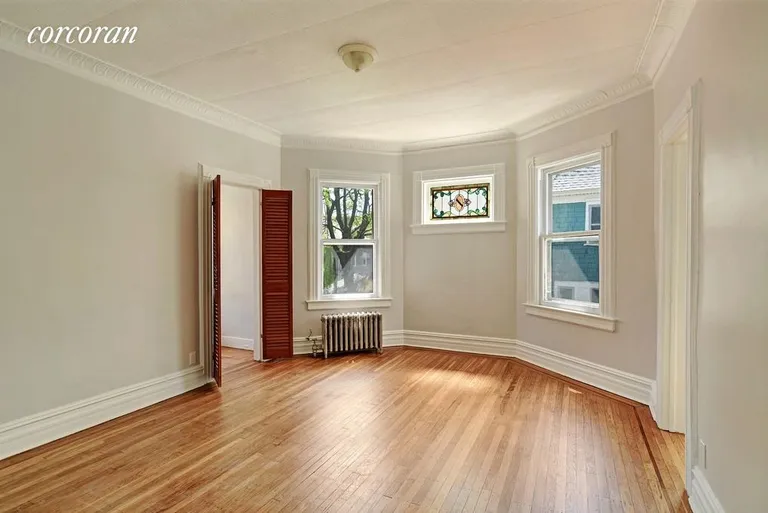 New York City Real Estate | View 329 Westminster Road | Currently the living room of the rental unit | View 12