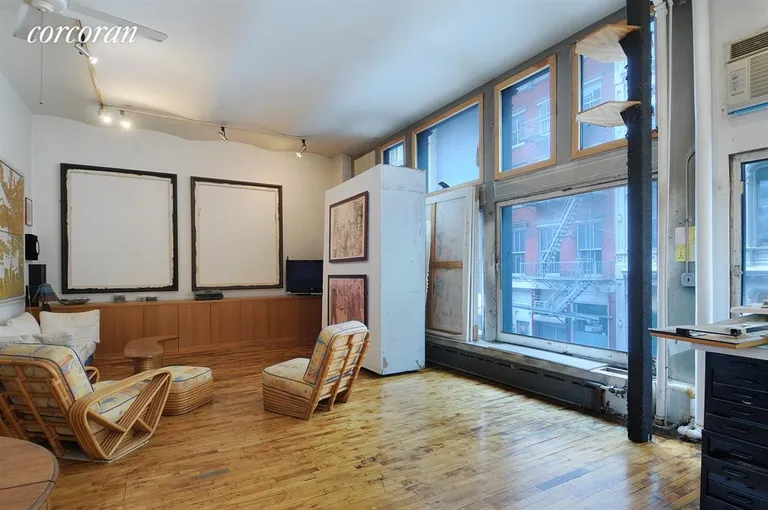 New York City Real Estate | View 45 Lispenard Street, 2E | 50' of Double Rows of Windows | View 2