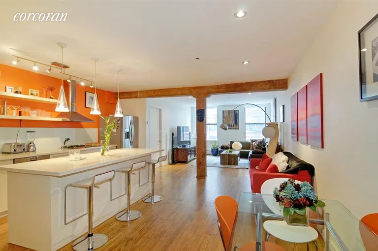 New York City Real Estate | View 355 Greenwich Street, 2B | Kitchen / Dining Room | View 2