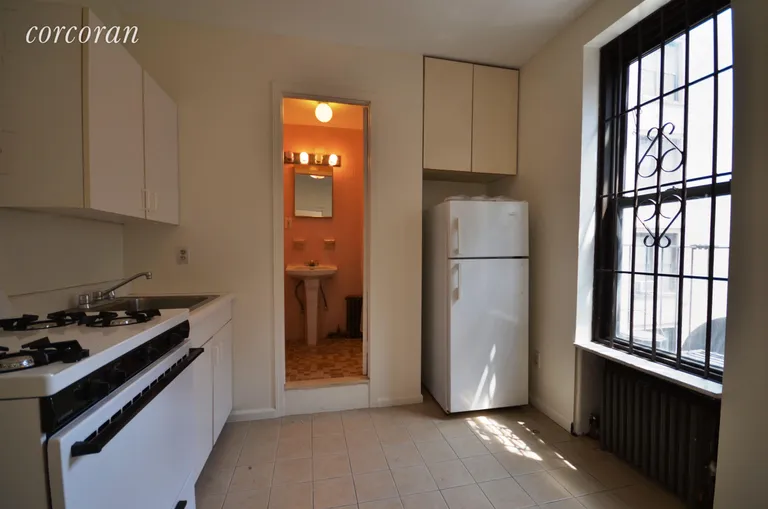 New York City Real Estate | View 206 Thompson Street, 4 | Separate, eat-in kitchen, full-sized appliances. | View 2