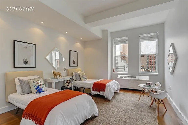 New York City Real Estate | View 80 Chambers Street, 8F | 2nd Bedroom | View 7