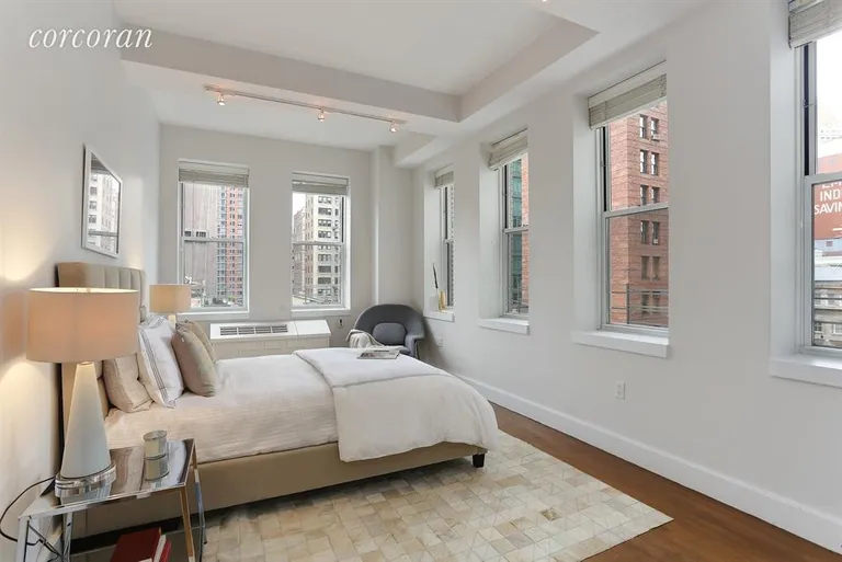New York City Real Estate | View 80 Chambers Street, 8F | 3rd Bedroom | View 8