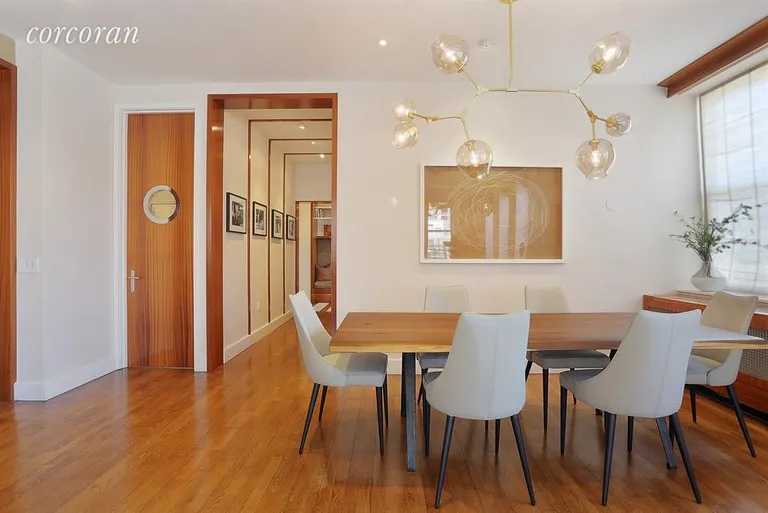 New York City Real Estate | View 80 Chambers Street, 8F | Dining Room | View 4