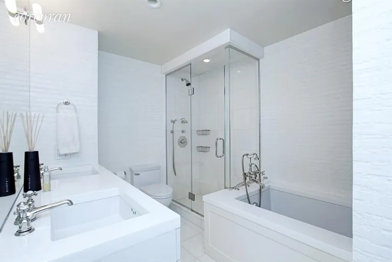 New York City Real Estate | View 120 East 79th Street, 16-17AB | Master Bathroom | View 6