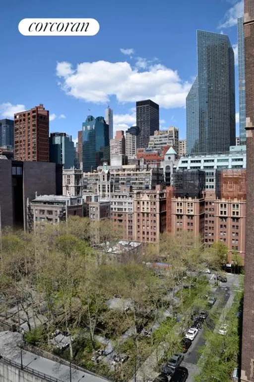 New York City Real Estate | View 25 Tudor City Place, 1204 | Park below. | View 9