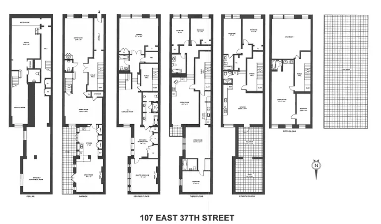 107 East 37th Street | floorplan | View 11
