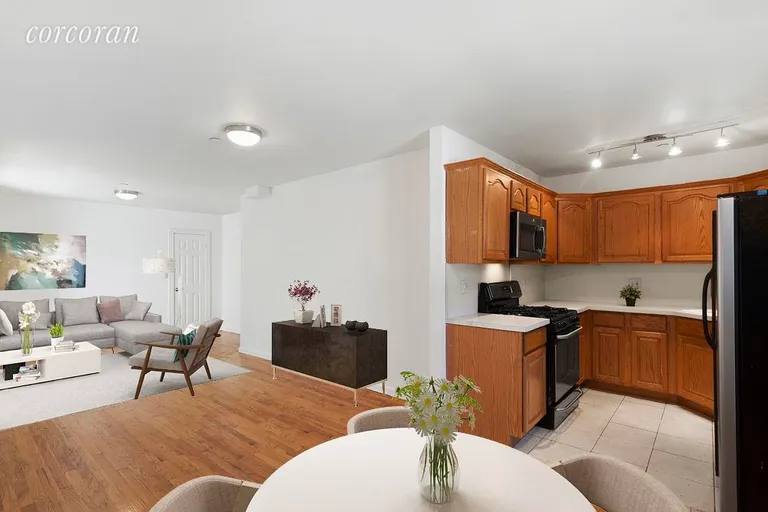 New York City Real Estate | View 319 18th Street, 2C | Kitchen & Dining Area | View 2