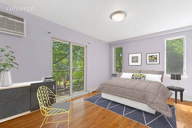 New York City Real Estate | View 319 18th Street, 2C | Master Bedroom | View 3