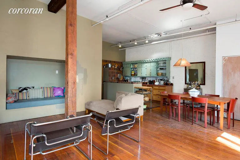 New York City Real Estate | View 39 Bond Street, 6R | An open loft great for entertaining! | View 3