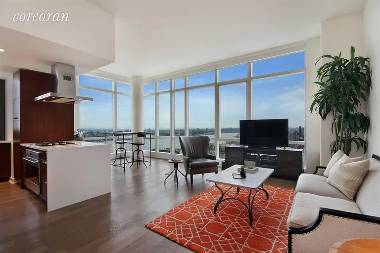 New York City Real Estate | View 460 West 42nd Street, 53K | 2 Beds, 2 Baths | View 1