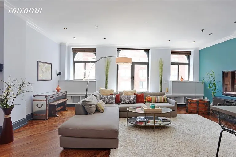 New York City Real Estate | View 303 Greenwich Street, 4J | 2 Beds, 2 Baths | View 1