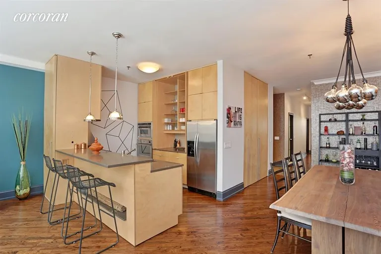 New York City Real Estate | View 303 Greenwich Street, 4J | Kitchen | View 2