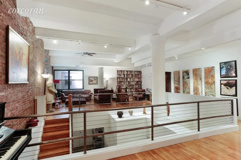 New York City Real Estate | View 380 West 12th Street, 1D | living area (reverse view)  | View 3