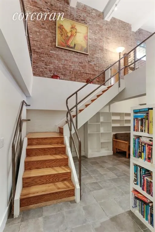 New York City Real Estate | View 380 West 12th Street, 1D | staircase | View 5