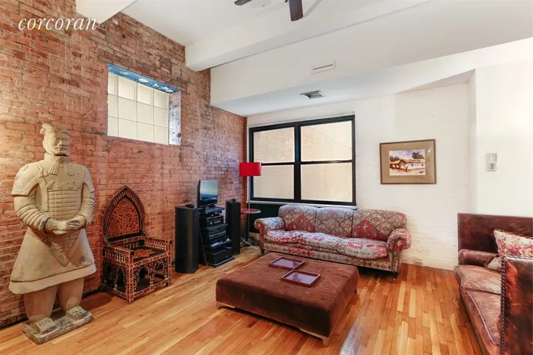 New York City Real Estate | View 380 West 12th Street, 1D | seating area | View 4