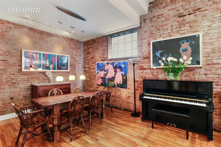 New York City Real Estate | View 380 West 12th Street, 1D | dining area | View 2