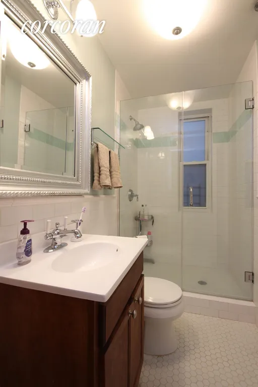 New York City Real Estate | View 328 West 96th Street, 2D | Hall bathroom | View 6