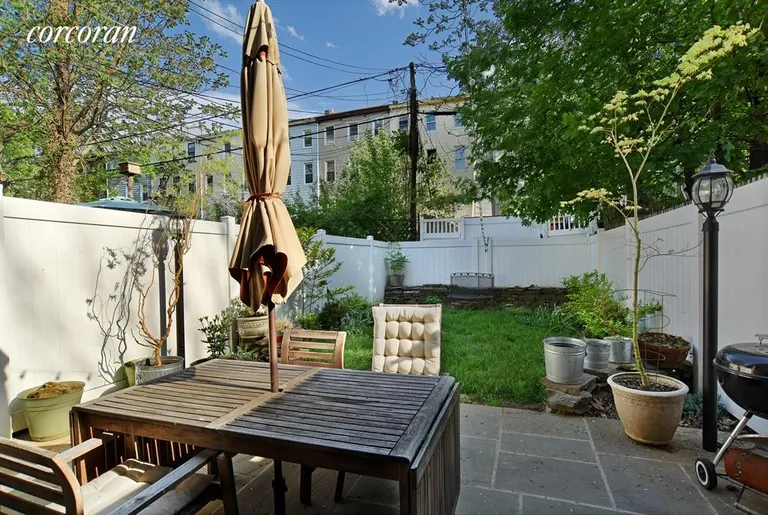New York City Real Estate | View 296 Halsey Street, 1 | Back Yard | View 3