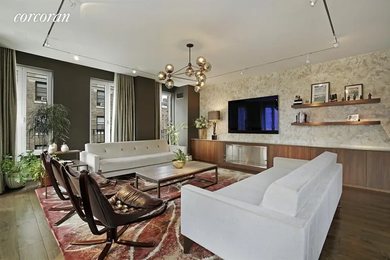 New York City Real Estate | View 230 West 78th Street, 9A | Living Room | View 3