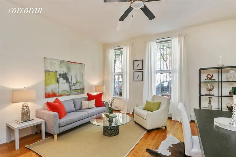 New York City Real Estate | View 46 Bergen Street, 2 | Living Room | View 2