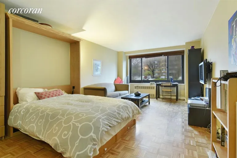 New York City Real Estate | View 195 Willoughby Avenue, 102 | Living Room | View 3