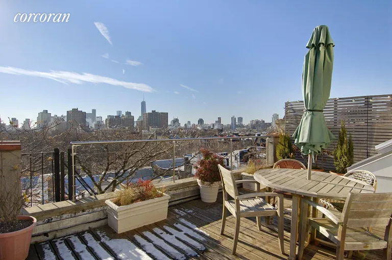 New York City Real Estate | View 518 East 11th Street, 6B | Wrap around Terrace w/outdoor shower | View 4