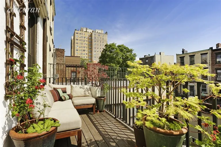 New York City Real Estate | View 24 Montgomery Place, 4 | Deck | View 7