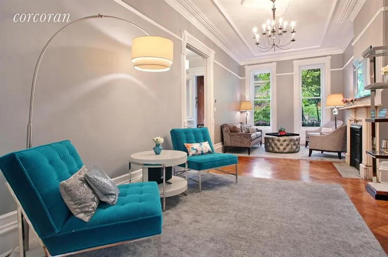 New York City Real Estate | View 451 8th Street | Elegant and replete with original details | View 3