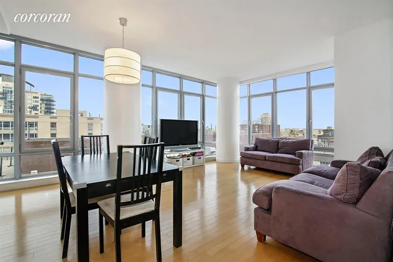 New York City Real Estate | View 1 NORTHSIDE PIERS, 8G | 3 Beds, 2 Baths | View 1
