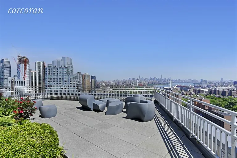 New York City Real Estate | View 230 Ashland Place, 23C | Common Roof Deck | View 12