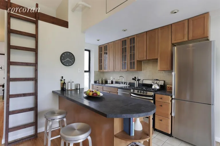 New York City Real Estate | View 213-215 Eastern Parkway, 16 | Kitchen | View 2