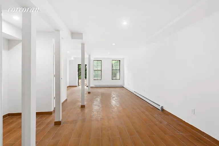 New York City Real Estate | View 1610 Eastern Parkway | Huge Rec Room with 1/2 Bath | View 3