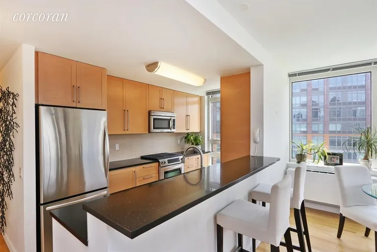 New York City Real Estate | View 415 Main Street, 14F | Kitchen | View 3