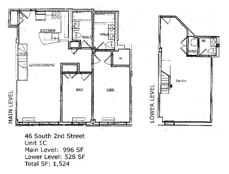 46 South 2Nd Street, 1 C | floorplan | View 6