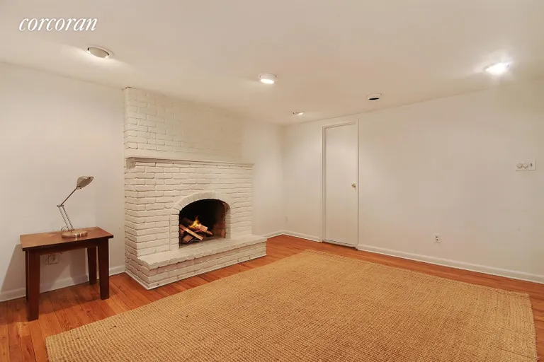 New York City Real Estate | View 251 West 21st Street, 1 | Den with 2nd Wood Burning Fire Place! | View 3