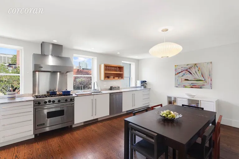 New York City Real Estate | View 59 Wyckoff Street, 3 | Open Kitchen and Dining | View 2