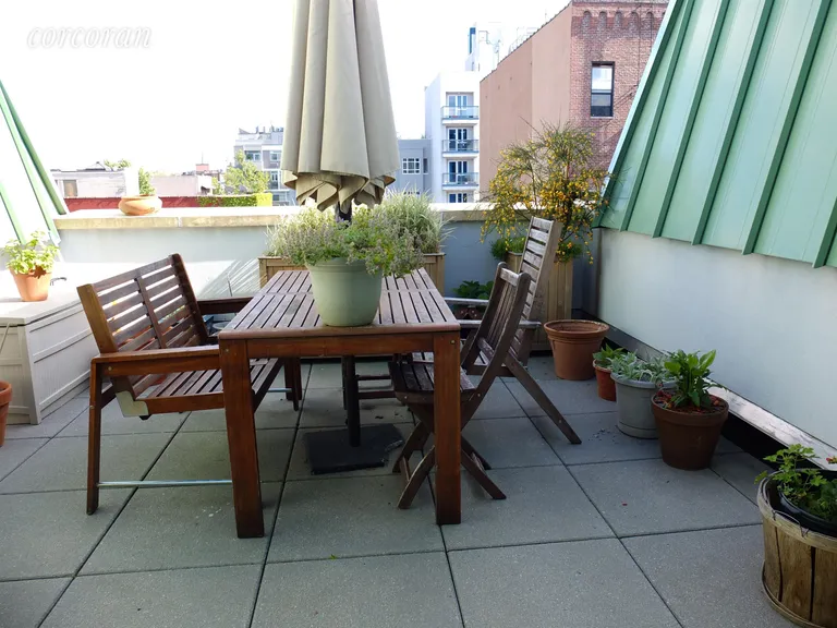 New York City Real Estate | View 131-145 Jackson Street, 145-4A | Terrace (Southern Exposure) | View 3