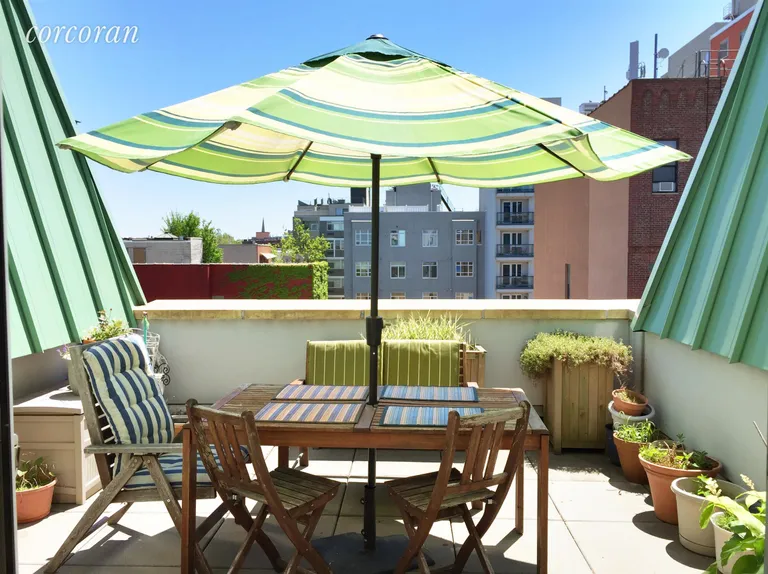 New York City Real Estate | View 131-145 Jackson Street, 145-4A | Terrace (Southern Exposure) | View 2