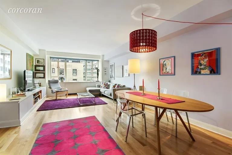 New York City Real Estate | View 30 East 62nd Street, 9H | Dining Area accommodates any size table | View 3