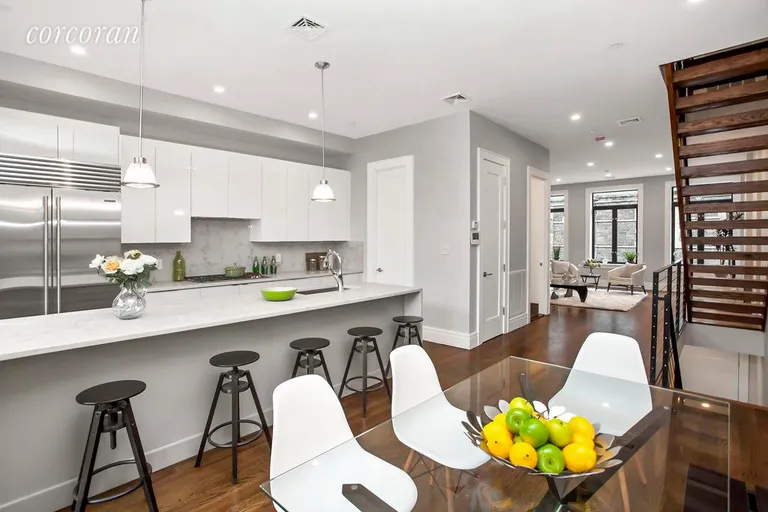 New York City Real Estate | View 411 DeGraw Street | Dining area can seat at least 12!  | View 3