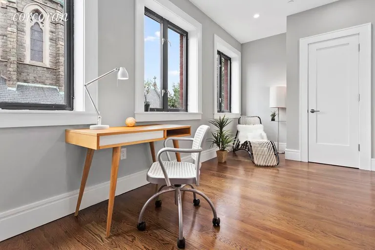 New York City Real Estate | View 411 DeGraw Street | 2nd bedroom/office has a junior bath. | View 10