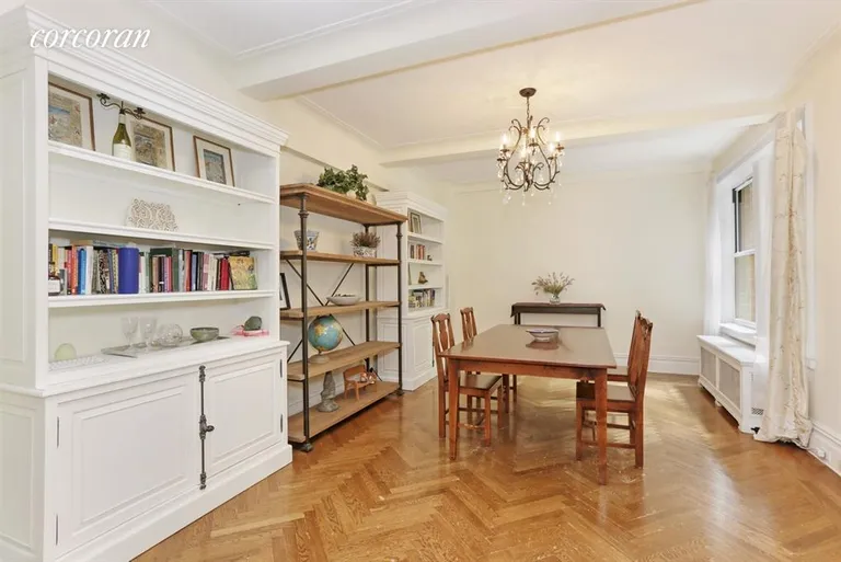 New York City Real Estate | View 340 Riverside Drive, 2B | Dining Room | View 4